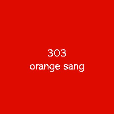 Adhésif de découpe Oracal 551 303 - orange sang adhésif brillant permanent 1260 mm x 50 m