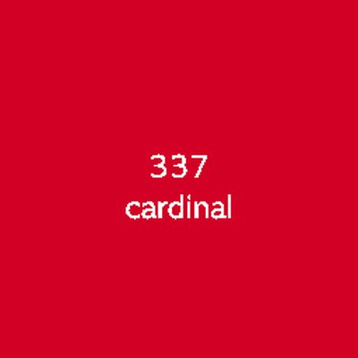Adhésif de découpe Oracal 551 337 - cardinal adhésif brillant permanent 1260 mm x 50 m