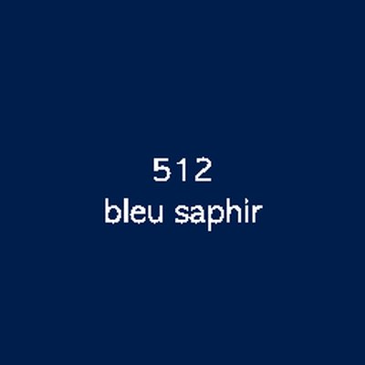 Adhésif de découpe Oracal 551 512 - bleu saphir adhésif brillant permanent 1260 mm x 50 m
