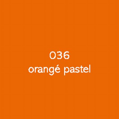 Adhésif de découpe Oracal 641 036-orangé pastel adhésif permanent mat 1260 mm x 50 m