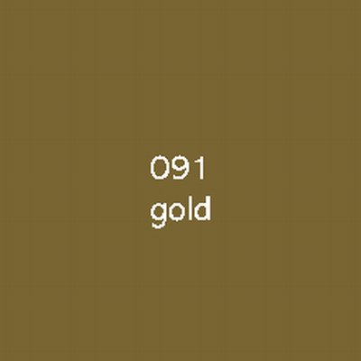 zelfklevende film Oracal 641 metallic glossy permanent 091-goud 105g 1260mm x 50m