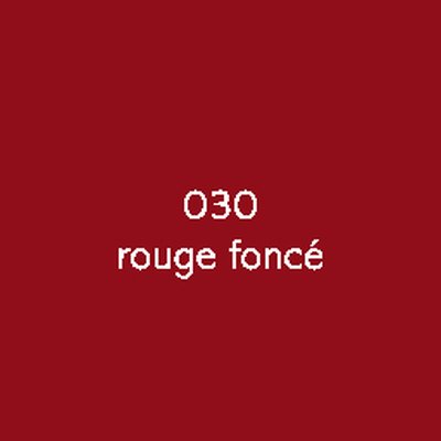 Adhésif coulé de découpe Oracal 751C 030-rouge foncé adhésif brillant permanent 1260 mm x 50 m