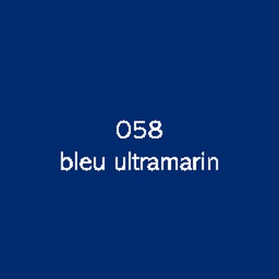 Adhésif coulé de découpe Oracal 751C 058-bleu ultramarin adhésif brillant permanent 1260 mm x 50 m