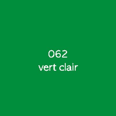 Adhésif coulé de découpe Oracal 751C 062-vert clair adhésif brillant permanent 1260 mm x 50 m
