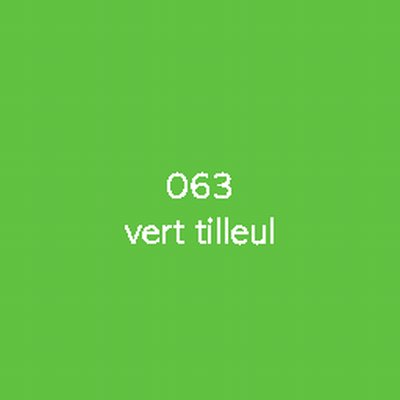 Adhésif coulé de découpe Oracal 751C 063-vert tilleul adhésif brillant permanent 1260 mm x 50 m