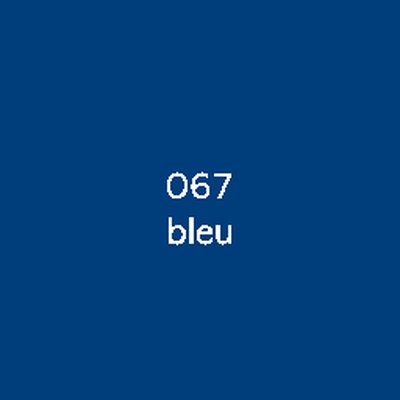 Adhésif coulé de découpe Oracal 751C 067-bleu adhésif brillant permanent 1260 mm x 50 m