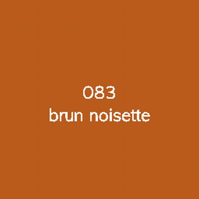 Adhésif coulé de découpe Oracal 751C 083-brun noisette adhésif brillant permanent 1260 mm x 50 m