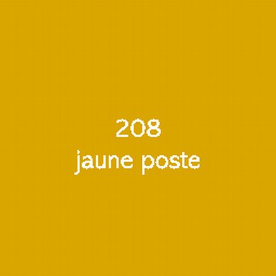 Adhésif coulé de découpe Oracal 751C 208-jaune poste adhésif brillant permanent 1260 mm x 50 m
