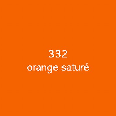 Adhésif coulé de découpe Oracal 751C 332-orange saturé adhésif brillant permanent 630 mm x 50 m