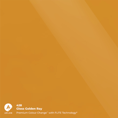 Vinyle coulé Arlon Premium Colour Change FLITE Technology™ 428 Gloss Golden Ray 1520mm x 25m brillant