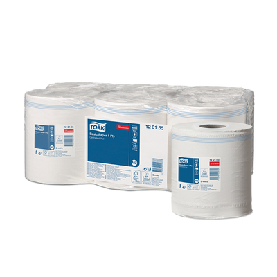0 Tork Universal Wiper 310 center feed roll blanc 200mm x 300m boite