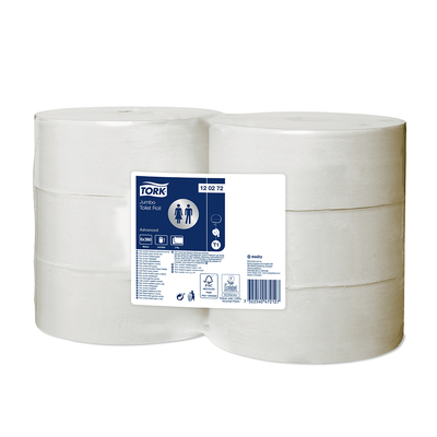 0 Tork Advanced Toilet Paper Jumbo Roll blanc 94mm x 360m boite