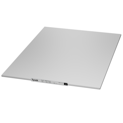 Tyvek®, 1082D Classic, polyethyleen, wit,105g/m2, 270µm,700mm x 1000mm, B1, pak van 125 vellen
