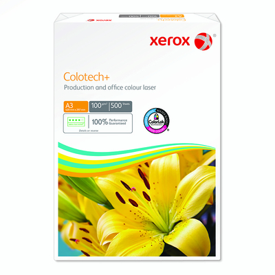 ramette de papier Xerox Colotech+  blanc blanc 100g 420x297mm enramé  FSC® 003R99006