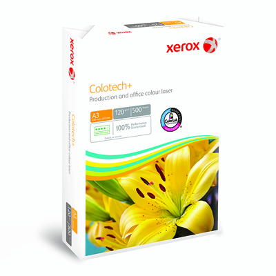 ramette de papier Xerox Colotech+  blanc blanc 120g 420x297mm enramé  FSC® 003R99010