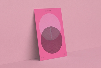 Papier Olin Colours Blush 170g/m² 700mm x 1000mm