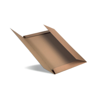 Verzendverpakking bruin Enkelgolf B-golf inw. formaat 660 x 520 x 10