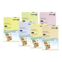 gekleurd papier Xerox Symphony pastel Mix 80g 210x297mm ingeriemd 003R98124