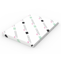 gestreken papier Cocoon SILK Recycled Pulp (Hout) wit 100g 650x920mm oningeriemd op palletten FSC®
