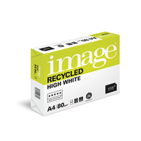 ramette de papier Image BA Recycled HW Pâte à papier recyclée (Bois) high white blue angel 80g 210x297mm enramé  FSC®