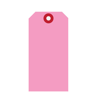 Étiquettes Radium étiquettes oeillet renforcé 60.00x120.00cerise 225 g/m²