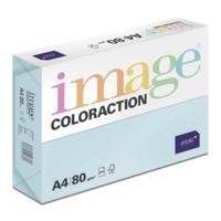 gekleurd papier Image Coloraction bermuda/middenblauw 80g 210x297mm ingeriemd FSC®