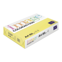 gekleurd papier Image Coloraction canary/kanariegeel 80g 210x297mm ingeriemd FSC®