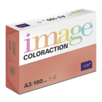 gekleurd papier Image Coloraction chile/koraalrood 160g 420x297mm ingeriemd FSC®