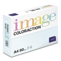 gekleurd papier Image Coloraction lagoon/lichtblauw 80g 210x297mm ingeriemd FSC®