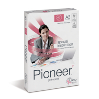 Ramette de Papier A3 80 g/m² Pioneer Premium Blanc
