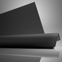 Keaykolour Extra Rough Black 340g/m² 700mm x 1000mm