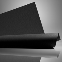 Keaykolour Fusilier Black 340g/m² 700mm x 1000mm ingeriemd FSC®