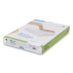 zelfklevende film Raflatac Polylaser Gloss White glanzend verwijderbare lijm zonder splitten wit 72g 320x450mm ingeriemd