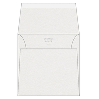 Enveloppe carrée 170 x 170 mm Curious Metallics Ice Silver 120 g/m²