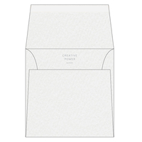 Enveloppe carrée 170 x 170 mm Rives Shetland bright white 120 g/m²