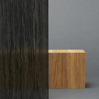3M Fasara decoratieve glasfolie - Natural, SH2BKTV Stone travertine black, 1270 mm x 30 m