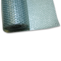 Luchtkussenfolie transparant groen 100% gerecycleerd 500mm x 100m