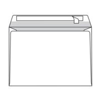 envelop Antalis Premium strip wit 90g 229x324mm doos met blauwe puntjes binnendruk FSC®