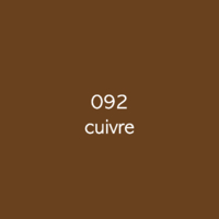 Adhésif de découpe Oracal 641 092-cuivre adhésif permanent 75µm 1260 mm x 50 m