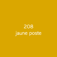 zelfklevende film Oracal 751C glanzend permanent 208-post office yellow 84g 1260mm x 50m