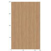 3M DI-NOC interieurfolie DW-1876MT - Dry Wood - Special Matte Design , 1220 mm x 50 m