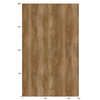 3M Di-Noc Film décoratif d'intérieur DW-1877MT - Dry Wood - Spécial mat , 1220 mm x 50 m