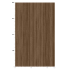 3M Di-Noc Film décoratif d'intérieur DW-1899MT - Dry Wood - Spécial mat , 1220 mm x 50 m