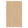 3M Di-Noc Film décoratif d'intérieur DW-2200MT - Dry Wood - Spécial mat , 1220 mm x 50 m
