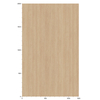 3M Di-Noc Film décoratif d'intérieur mat DW-2202MT - Dry Wood - Spécial mat , 1220 mm x 50 m