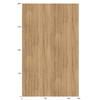 3M Di-Noc Film décoratif d'intérieur DW-2204MT - Dry Wood - Spécial mat , 1220 mm x 50 m