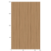 3M Di-Noc Film décoratif d'intérieur DW-2209MT - Dry Wood - Spécial mat , 1220 mm x 50 m