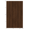 3M Di-Noc Film décoratif d'intérieur DW-2215MT - Dry Wood - Spécial mat , 1220 mm x 50 m