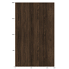 3M Di-Noc Film décoratif d'intérieur DW-2217MT - Dry Wood - Spécial mat , 1220 mm x 50 m
