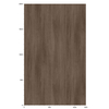 3M Di-Noc Film décoratif d'intérieur DW-2225MT - Dry Wood - Spécial mat , 1220 mm x 50 m